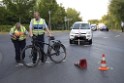 VU PKW Rad Koeln Porz Gremberghoven Alter Deutzer Postweg Josef Lindner Weg P12